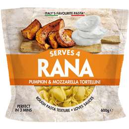 Rana Fresh Tortellini Pumpkin Mozzarella 600g