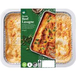 Woolworths Beef Lasagne 1.5kg