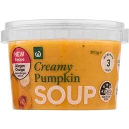 Woolworths Creamy Pumpkin Soup 300g