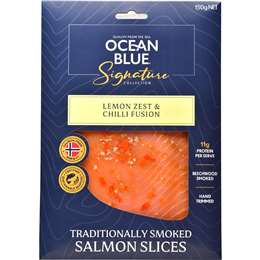 Ocean Blue Signature Collection Smoked Salmon Lemon Zest & Chilli 150g