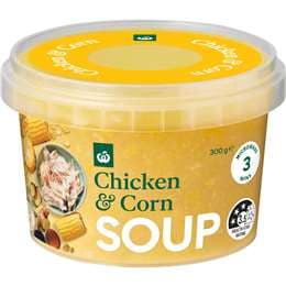 Woolworths Chicken & Corn Soup 300g
