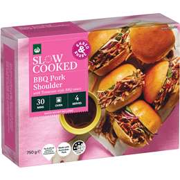 Woolworths Slow Cooked BBQ Pork Shoulder 750g
