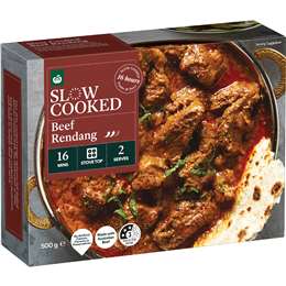 Woolworths Slow Cooked Beef Rendang 500g