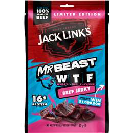 Jack Link's Mr Beast Butter Tikka'd Beef Jerky 45g