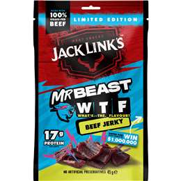 Jack Link's Mr Beast Loco Taco’d Beef Jerky 45g