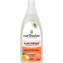 Earthwise Plant Powered Dish Liquid Orange & Eucalyptus 900mL