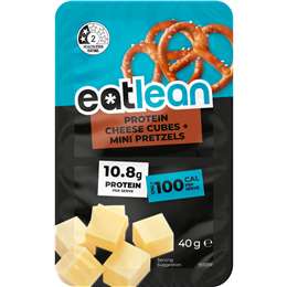 Eat Lean Protein Cheese Cubes & Mini Pretzels 40g