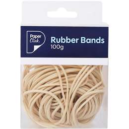 Paperclick Rubber Bands 100g