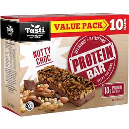 Tasti Protein Bar Nutty Choc 10 pack