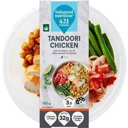 Woolworths Tandoori Chicken & Turmeric Rice 350g