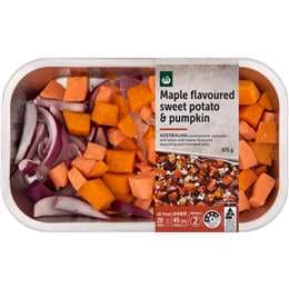 Woolworths Maple Sweet Potato & Pumpkin 375g