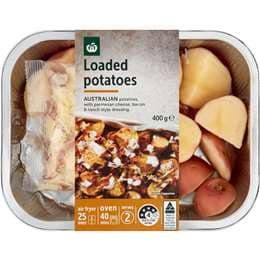 Woolworths Loaded Potatoes 400g