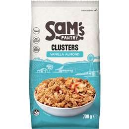 Sam's Pantry Clusters Vanilla Almond 700g
