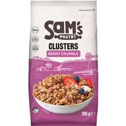 Sam's Pantry Clusters Berry Crumble 700g