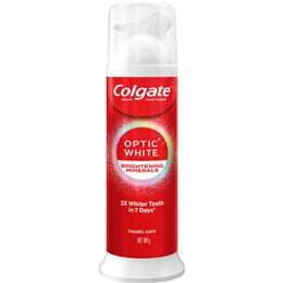 Colgate Toothpaste Optic White Pump 100g