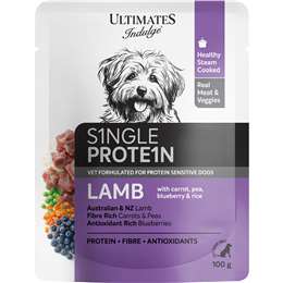 Ultimates Indulge Wet Dog Food Single Protein Lamb 100g