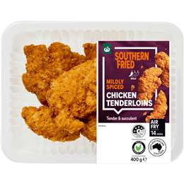 Woolworths Southern Fried Chicken Tenderloins 400g