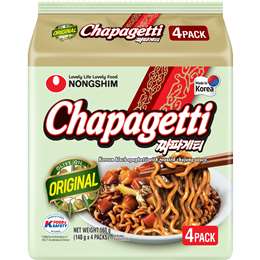 Nongshim Chapagetti Noodles Original 4 pack