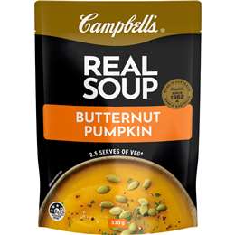 Campbell's Real Soup Pouch Butternut Pumpkin 330g