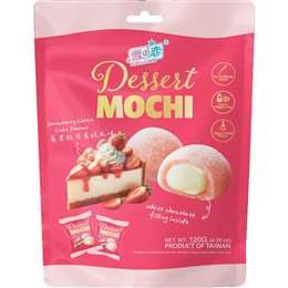 Yuki & Love Dessert Mochi Strawberry Cheesecake 120g
