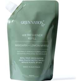 Green Nation Air Freshener Refill Pouch Mandarin & Lemon Myrtle 400mL