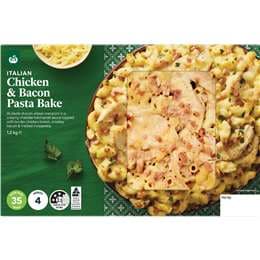 Woolworths Chicken & Bacon Pasta Bake 1.2kg
