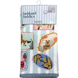 Bushland Buddies Tea Towel Assorted 2 pack