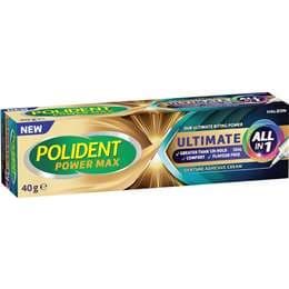 Polident Denture Adhesive Cream Ultimate All In 1 40g