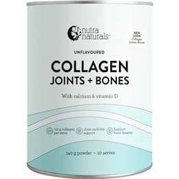 Nutra Naturals Collagen Joints + Bones Powder 140g