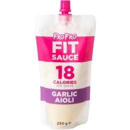 FroPro Fit Sauce Garlic Aioli 250g