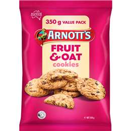 Arnott's Cookies Fruit & Oat 350g
