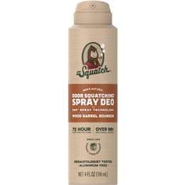 Dr Squatch Odor Squatching Spray Deo Wood Barrel Bourbon 118mL