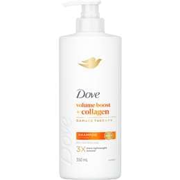Dove Damage Therapy Volume Boost + Collagen Shampoo 350mL
