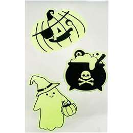 Halloween Window Gel Cling Characters each