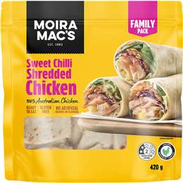 Moira Mac's Sweet Chilli Shredded Chicken Family Pack 420g