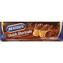 McVitie's Dutch Shortcake Milk Chocolate 150g