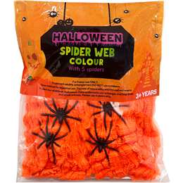 Halloween Spider Webs Assorted each