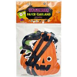Halloween Paper Garland Decoration Characters each