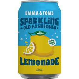 Emma & Tom's Sparkling Old Fashioned Lemonade Can 330mL