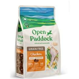 Open Paddock Grain Free Chicken Dry Dog Food 2.25kg