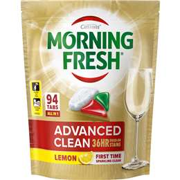 Morning Fresh Advanced Clean Dishwasher Tablets Lemon 94 pack