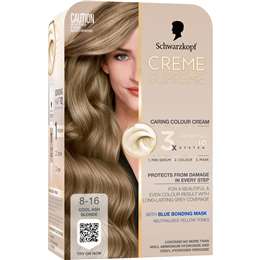 Schwarzkopf Creme Supreme 8-16 Cool Ash Blonde Hair Dye each