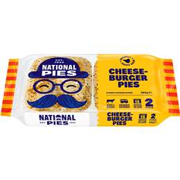 National Pies Cheeseburger Pies 2 pack