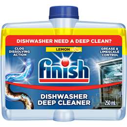 Finish Dishwasher Deep Cleaner Lemon 250mL
