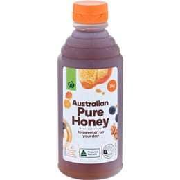 Woolworths Australian Pure Honey Squeeze 1kg