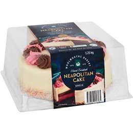 Woolworths Neapolitan Cake 1.25kg