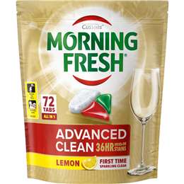 Morning Fresh Advanced Clean Dishwasher Tablets 72 pack