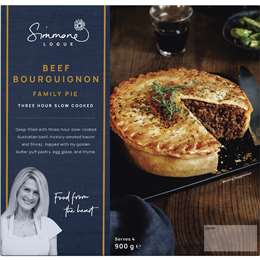 Simmone Logue Family Pie Beef Bourguignon 900g