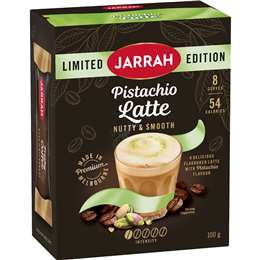 Jarrah Pistachio Latte Sachets 8 pack