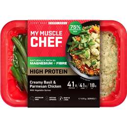 My Muscle Chef Creamy Basil & Parmesan Chicken 415g